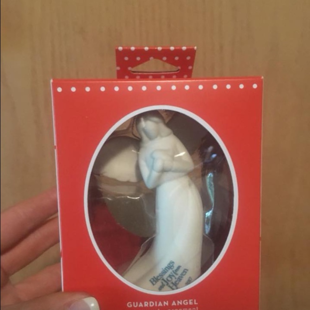 Guardian angel ornament